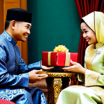 브루나이 결혼 풍습 - **

"Majlis Istiadat Bersuruh Diri: A formal proposal ceremony in Brunei. The groom's family elders,...