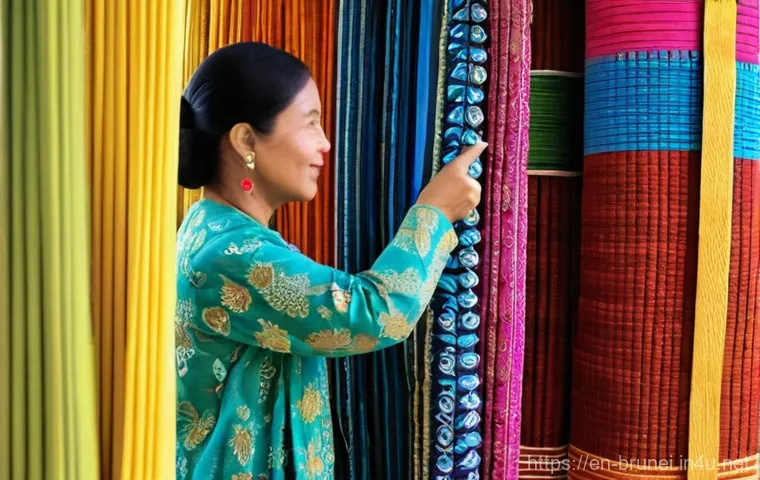 브루나이 관광 중 안전 규칙 - **Prompt:** "Inside a beautifully decorated traditional Bruneian home, a polite social interaction i...